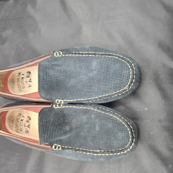 Florsheim Classic Blue and Brown Slip-On‎ Loafers main image 5